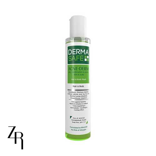 شامپو سر و بدن ACNE-DERM درماسیف
