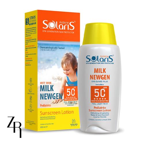 ضد آفتاب کودک میلک نیوژن +SPF50 آردن سولاریس