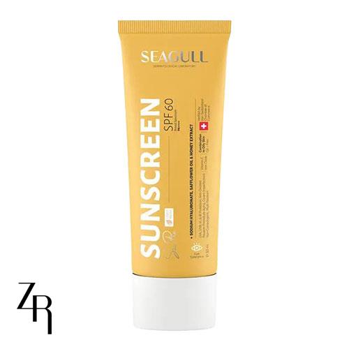 کرم ضد آفتاب رنگی SPF 60 فاقد چربی سی گل
