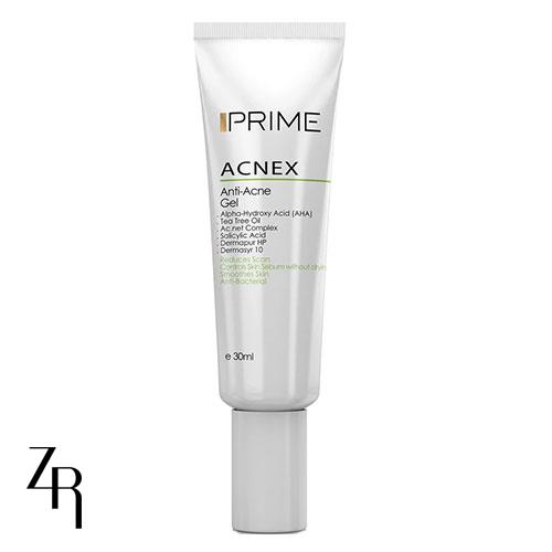 ژل ضد جوش مدل Acnex مناسب پوست چرب پرایم 