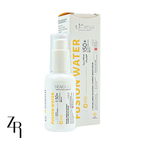 ضد آفتاب پپتا فیوژن واتر SPF50 سی گل