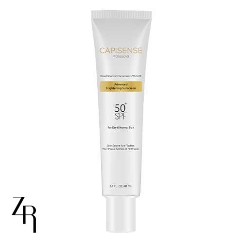 کرم ضد آفتاب و روشن کننده پوست خشک کپیسنس با SPF50