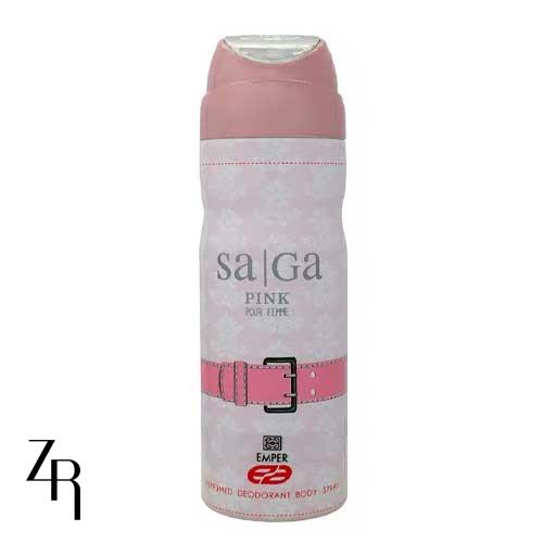 اسپری بدن (EA) 200میل SAGA PINK WOMEN