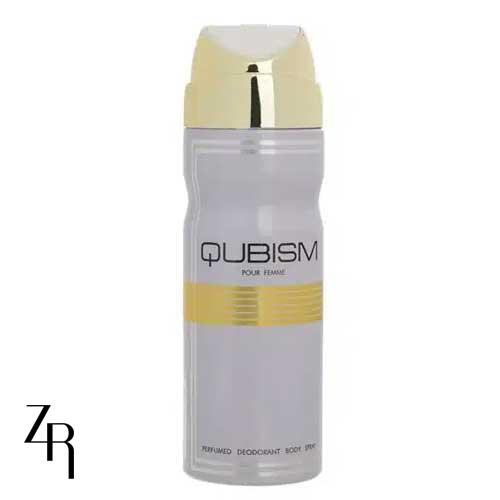 اسپری بدن (EA) 200میل QUBISM WOMEN