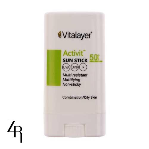 ضدآفتاب استیکی اکتیویت ویتالیر با SPF 50