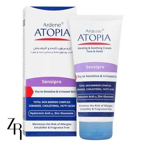 کرم مرطوب کننده و التیام بخش دست و صورت سنسی‌ پرو آردن اتوپیا