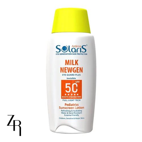ضد آفتاب کودک میلک نیوژن +SPF50 آردن سولاریس