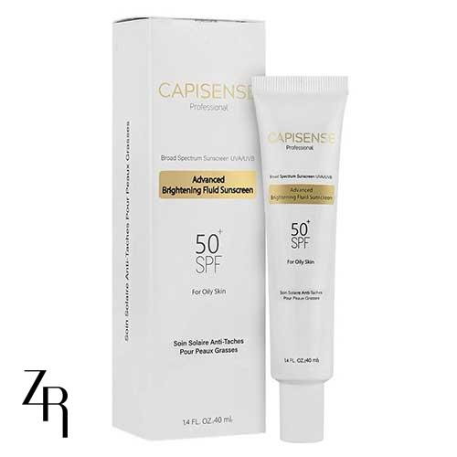 فلویید ضد آفتاب و روشن کننده پوست چرب و مختلط کپیسنس با SPF50