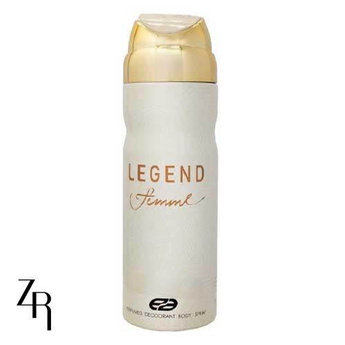 اسپری بدن (EA) 200 میل LEGEND FEMME WOMEN