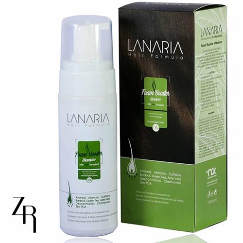 شامپو فوم تقویت کننده مو لاناریا