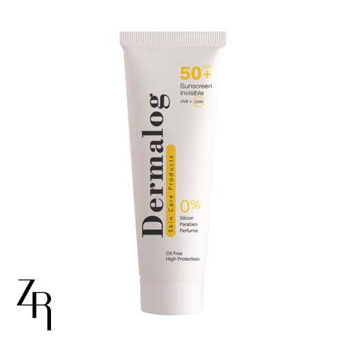 کرم ضد آفتاب فاقد چربی SPF50 درمالوگ مناسب پوست چرب و مختلط 50 میلی لیتر