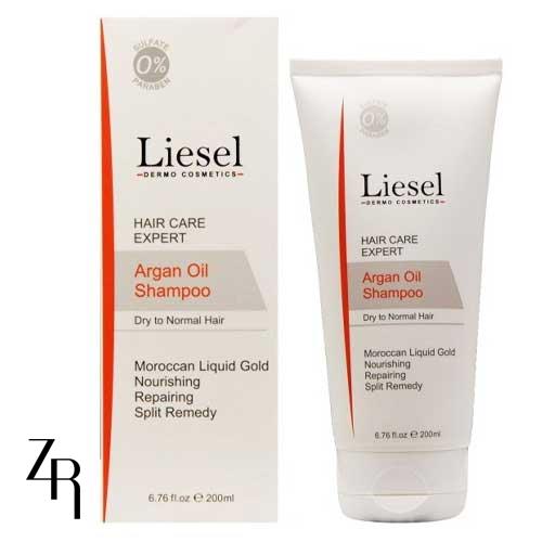شامپو مناسب موهای نرمال تا خشک حاوی روغن آرگان لایسل