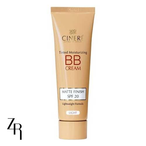 کرم پودر مرطوب کننده BB کرم در دو رنگ با  SPF 20 سینره 
