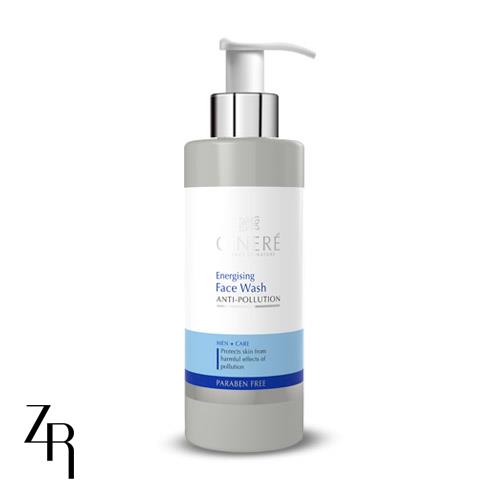 ژل شستشوی صورت مرطوب کننده و ضد آلودگی هوا مخصوص آقایان سینره