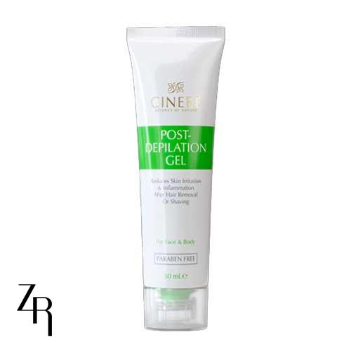 ژل بعد از موزدایی مخصوص صورت و بدن سینره