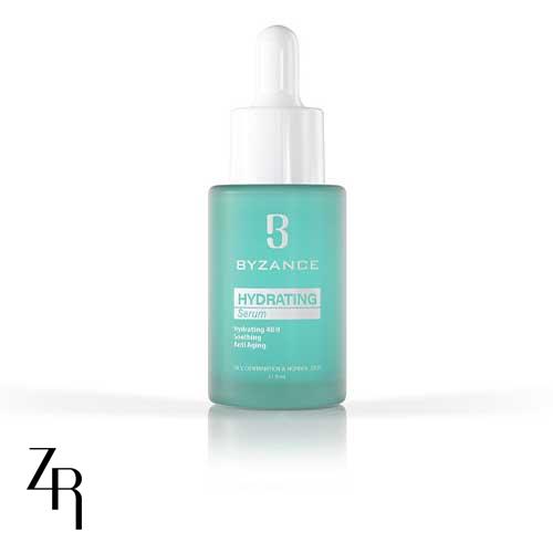 سرم آبرسان هیالورونیک اسید و رزوراترول بیزانس 