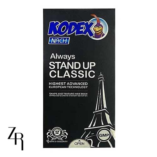 کاندوم کلاسیک استند آپ کدکس