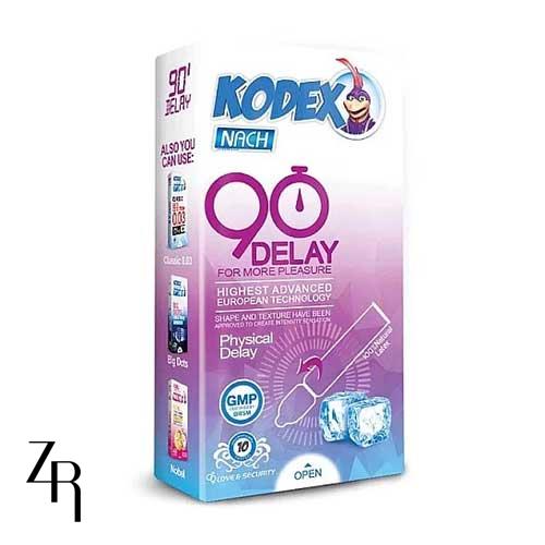کاندوم 90 دقیقه دیلی کدکس  (بسته 10 عددی)
